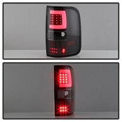 xTune Ford F-150 04-08 Version 3 XTune Light Bar LED Tail Lights Black