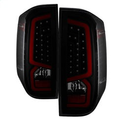 Akkon Toyota Tundra 14-18 Black Smoked XTune Light Bar LED Tail Lights