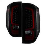 Akkon Toyota Tundra 14-18 Black Smoked XTune Light Bar LED Tail Lights