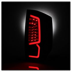 Akkon Toyota Tundra 14-18 Black Smoked XTune Light Bar LED Tail Lights