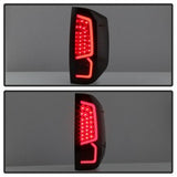 Akkon Toyota Tundra 14-18 Black Smoked XTune Light Bar LED Tail Lights