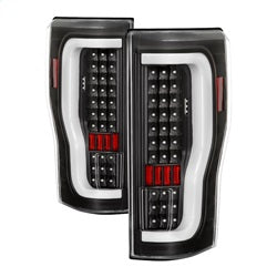 xTune Ford F-250 Super Duty 17-18 Black XTune LED Tail Lights Does Not Fit Factory LED Model