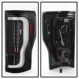 xTune Ford F-250 Super Duty 17-18 Black XTune LED Tail Lights Does Not Fit Factory LED Model