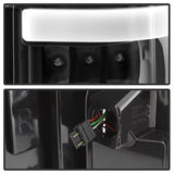 xTune Ford F-250 Super Duty 17-18 Black XTune LED Tail Lights Does Not Fit Factory LED Model