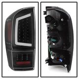 Akkon Toyota Tacoma 16-19 Black XTune Light Bar LED Tail Lights