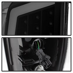 Akkon Toyota Tacoma 16-19 Black Smoked XTune Light Bar LED Tail Lights