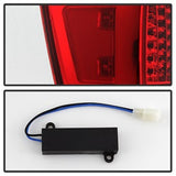 Akkon Toyota Tacoma 16-19 Red/Clear XTune Light Bar LED Tail Lights