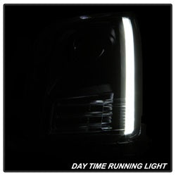 Akkon Ford Fusion 06-09 Black Light Bar DRL Projector Headlights