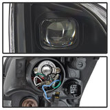 Akkon Ford Fusion 06-09 Black Light Bar DRL Projector Headlights