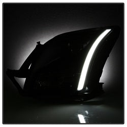 Akkon Ford Fusion 06-09 Black Light Bar DRL Projector Headlights