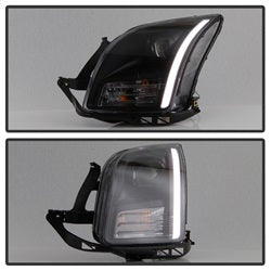 Akkon Ford Fusion 06-09 Black Light Bar DRL Projector Headlights