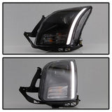 Akkon Ford Fusion 06-09 Black Light Bar DRL Projector Headlights