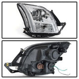 Akkon Ford Fusion 06-09 Chrome Light Bar DRL Projector Headlights