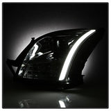 Akkon Ford Fusion 06-09 Chrome Light Bar DRL Projector Headlights