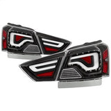 Akkon Chevrolet Impala 14-18 Black Light Bar LED Tail Lights