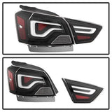 Akkon Chevrolet Impala 14-18 Black Light Bar LED Tail Lights