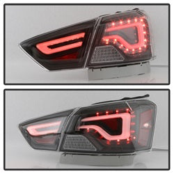 Akkon Chevrolet Impala 14-18 Black Light Bar LED Tail Lights