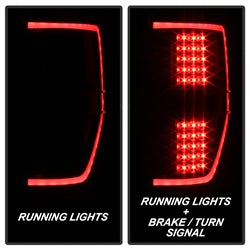Akkon Ford F-150 09-14 Black Light Bar LED Tail Lights