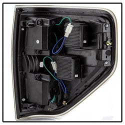 Akkon Ford F-150 09-14 Black Light Bar LED Tail Lights