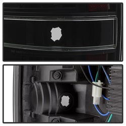 Akkon Ford F-150 09-14 Black Smoke Light Bar LED Tail Lights
