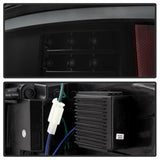 Akkon Ford F-150 09-14 Black Smoke Light Bar LED Tail Lights