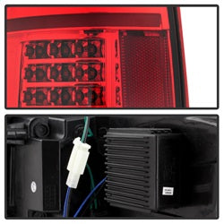 Akkon Ford F-150 09-14 Red Clear Light Bar LED Tail Lights