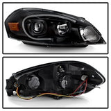 Akkon Chevrolet Impala/Impala Limited 06-13 Black LED Light Bar Headlghts