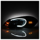 Akkon Chevrolet Impala/Impala Limited 06-13 Black LED Light Bar Headlghts