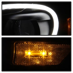 Akkon Chevrolet Impala/Impala Limited 06-13 Black LED Light Bar Headlghts