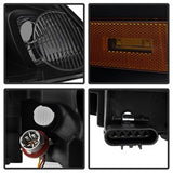 Akkon Chevrolet Impala/Impala Limited 06-13 Black Smoke LED Light Bar Headlghts