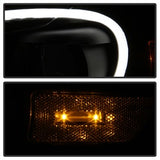 Akkon Chevrolet Impala/Impala Limited 06-13 Black Smoke LED Light Bar Headlghts