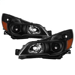 OE Subaru Legacy/Outback 13-14 Black OEM Style Headlights