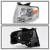 xTune Ford Expedition 07-14 Chrome OEM Style Headlights