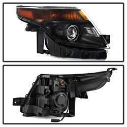 xTune GMC Sierra 2500 HD/Sierra 3500 HD 15 Halogen Models OEM Style Headlights Does Not Fit Factory HID Models Black