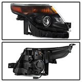 xTune GMC Sierra 2500 HD/Sierra 3500 HD 15 Halogen Models OEM Style Headlights Does Not Fit Factory HID Models Black