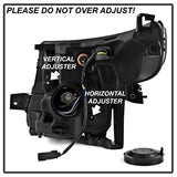 xTune GMC Sierra 2500 HD/Sierra 3500 HD 15 Halogen Models OEM Style Headlights Does Not Fit Factory HID Models Black