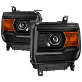 xTune GMC Sierra 1500 14-15 Halogen Models OEM Style Headlights Does Not Fit Factory HID Models Black