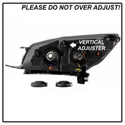 xTune Ford Escape 13-16 Black OEM Style Headlights