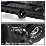 Akkon Chevrolet Camaro 10-13 Halogen Models Only OEM Style Headlights Does Not Fit Xenon HID Models Black