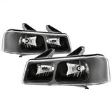 Akkon Chevrolet Express 1500/Express 2500/Express 3500/Express 3500 (Cab and Chassis)/Savana 1500/Savana 2500/Savana 3500 03-14 Black OEM Style Headlights