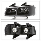 Akkon Chevrolet Express 1500/Express 2500/Express 3500/Express 3500 (Cab and Chassis)/Savana 1500/Savana 2500/Savana 3500 03-14 Black OEM Style Headlights
