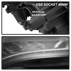 OE Chrysler Town & Country/Grand Caravan 08-16 Chrome OEM Style Headlights