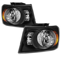 Akkon Dodge Durango 07-09 Black OEM Style Headlights