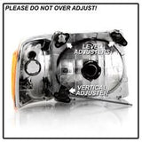 Akkon Ford Explorer Sport/Explorer Sport Trac 01-03 4 pc. OEM Style Headlights w/Corner Chrome