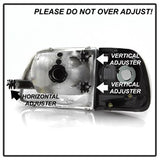 Akkon Ford Expedition/F-150 97-02 4 pc. OEM Style Headlights w/Corner Black