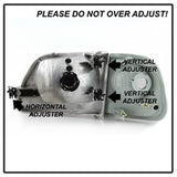 Akkon Ford Expedition/F-150 97-02 4 pc. OEM Style Headlights w/Corner Chrome
