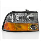 Akkon GMC Sonoma 98-04 w/Amber Bumper OEM Style Headlights Chrome