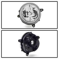 Akkon Jeep Compass/Patriot 07-10 Chrome OEM Style Headlights