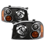 Akkon Nissan Frontier 01-04 Black OEM Style Headlights