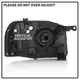 Akkon Nissan Frontier 01-04 Black OEM Style Headlights